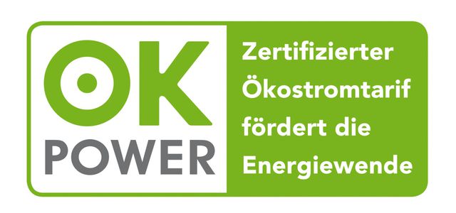 OK Power - Zertifizierter Ökostromtarif förder die Energiewende